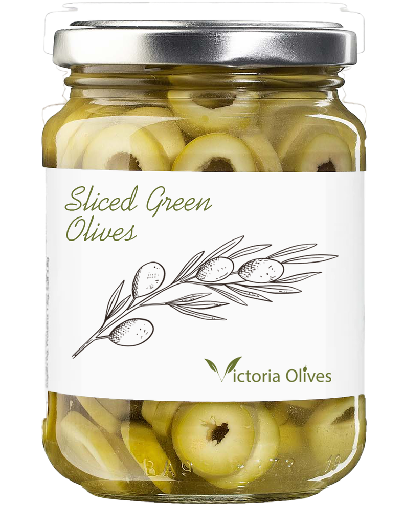 Sliced Green Olives
